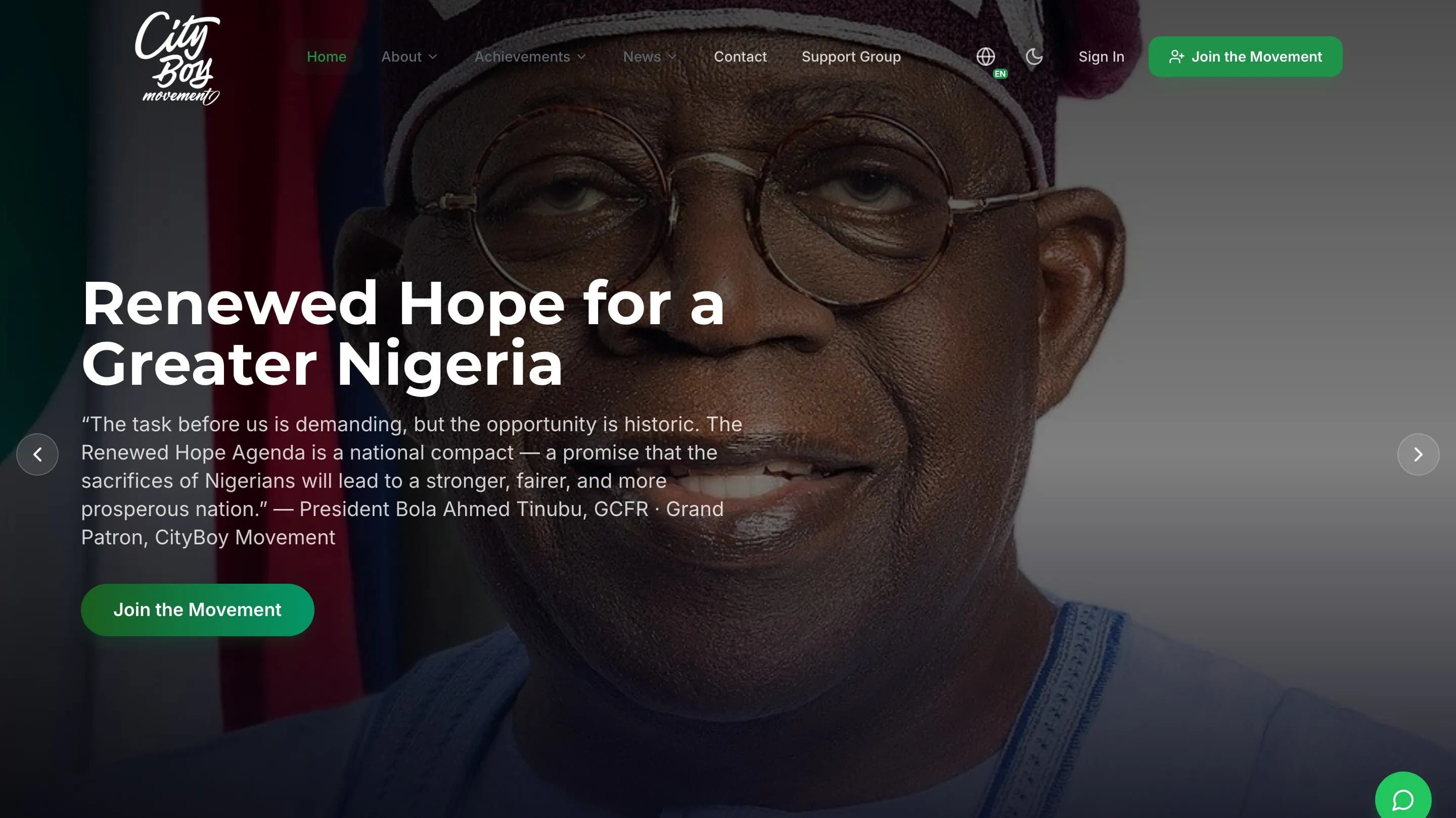 CBM Connect — Digital mobilisation and election-monitoring platform for a mass civic movement.
